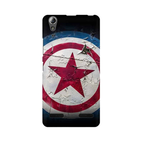 Captain America Mobile Cover For Lenovo A6000