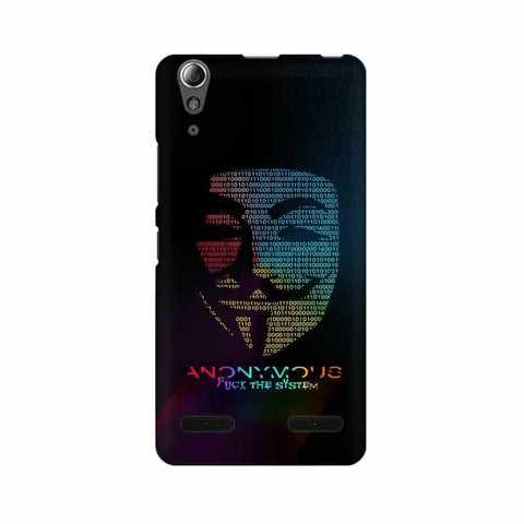 Anon Hackers Mobile Cover For Lenovo A6000