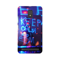 Keep Calm And EDM Mobile Cover For Lenovo A6600