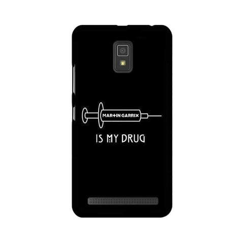 Music is My Drug Mobile Cover For Lenovo A6600
