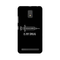 Music is My Drug Mobile Cover For Lenovo A6600