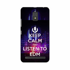 Keep Calm And Listen To EDM Mobile Cover For Lenovo A6600