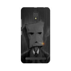 Smoking in The Rain Mobile Cover For Lenovo A6600