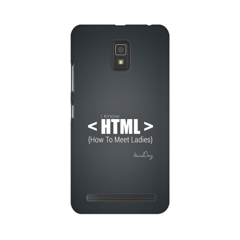 HTML Mobile Cover For Lenovo A6600