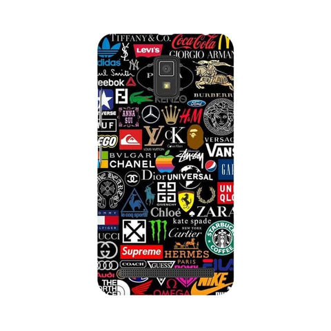 Brands Logo's Mobile Cover For Lenovo A6600