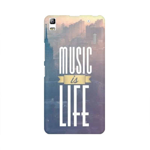 Music is Life Mobile Cover For Lenovo A7000