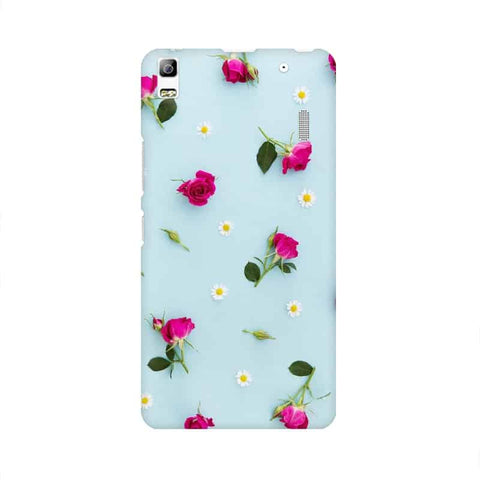 Floral Background Mobile Cover For Lenovo A7000