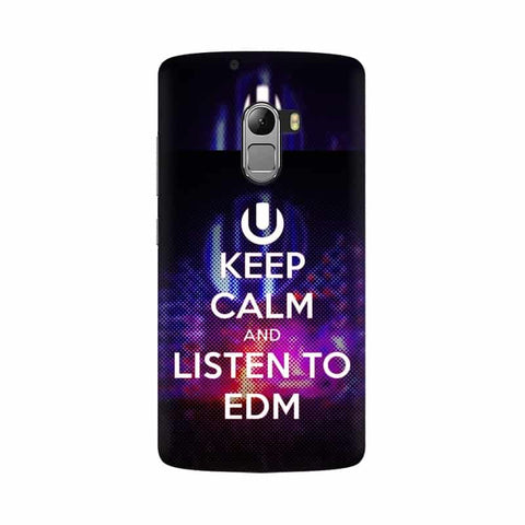 Keep Calm And Listen To EDM Mobile Cover For Lenovo A7010