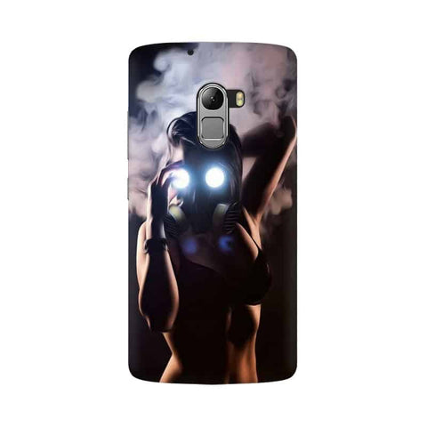 Gas Mask Girl Mobile Cover For Lenovo A7010