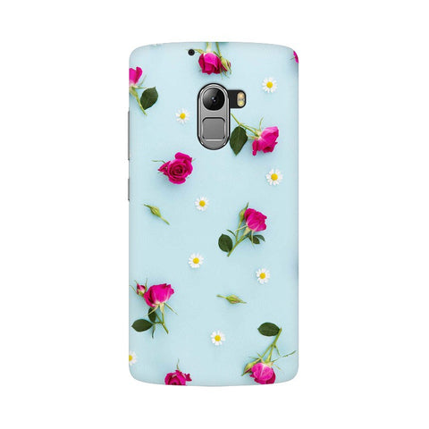 Floral Background Mobile Cover For Lenovo A7010