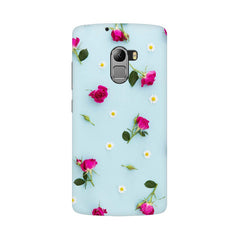 Floral Background Mobile Cover For Lenovo A7010