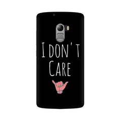 I Don't Care Mobile Cover For Lenovo A7010