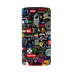 Brands Logo's Mobile Cover For Lenovo A7010