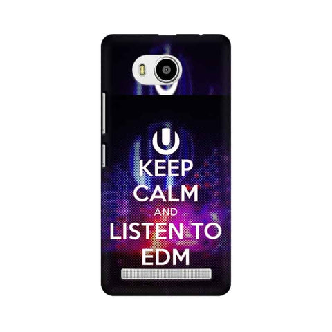 Keep Calm And Listen To EDM Mobile Cover For Lenovo A7700
