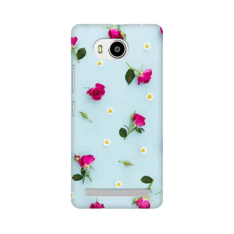Floral Background Mobile Cover For Lenovo A7700
