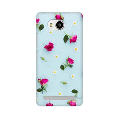 Floral Background Mobile Cover For Lenovo A7700