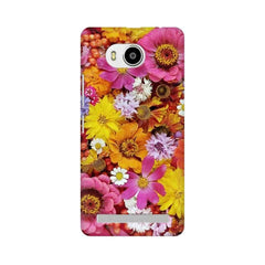 Colorful Flowers Background Mobile Cover For Lenovo A7700