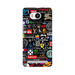 Brands Logo's Mobile Cover For Lenovo A7700