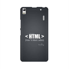 HTML Mobile Cover For Lenovo K3 Note