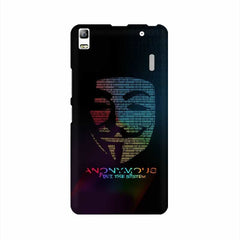 Anon Hackers Mobile Cover For Lenovo K3 Note