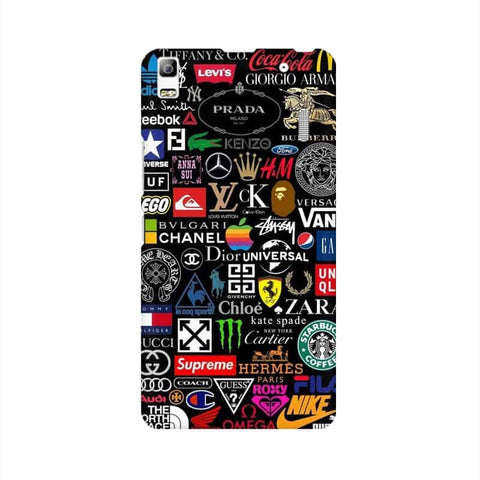 Brands Logo's Mobile Cover For Lenovo K3 Note