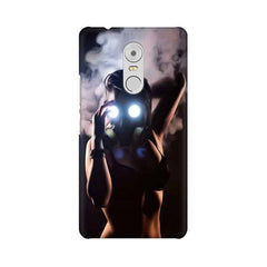 Gas Mask Girl Mobile Cover For Lenovo K6 Note