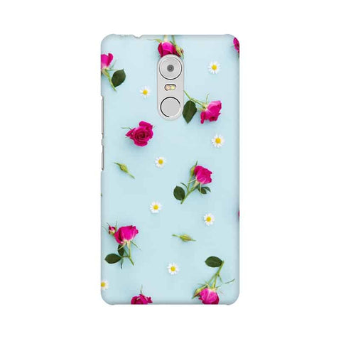 Floral Background Mobile Cover For Lenovo K6 Note