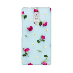 Floral Background Mobile Cover For Lenovo K6 Note
