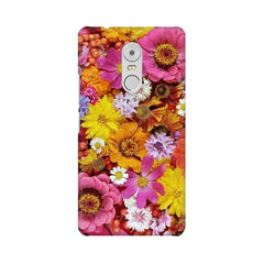 Colorful Flowers Background Mobile Cover For Lenovo K6 Note