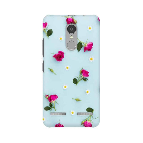Floral Background Mobile Cover For Lenovo K6 Power