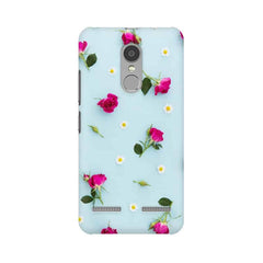 Floral Background Mobile Cover For Lenovo K6 Power