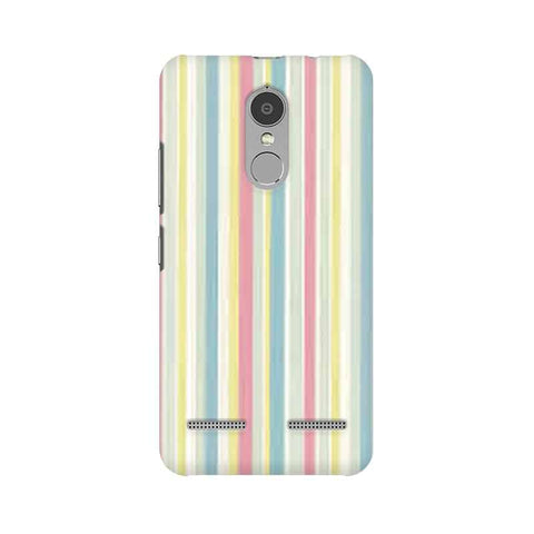 Pastel Lines Mobile Cover For Lenovo K6 Power