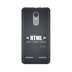 HTML Mobile Cover For Lenovo K6 Power