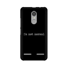 I'm not Normal Mobile Cover For Lenovo K6 Power