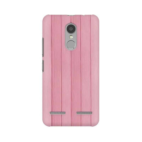 Pink Wood Mobile Cover For Lenovo K6 Power