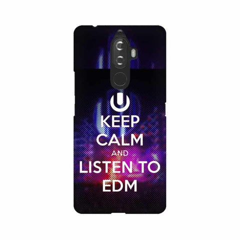 Keep Calm And Listen To EDM Mobile Cover For Lenovo K8 Note