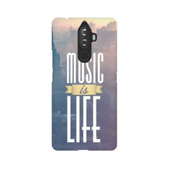 Music is Life Mobile Cover For Lenovo K8 Note