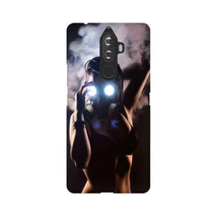 Gas Mask Girl Mobile Cover For Lenovo K8 Note