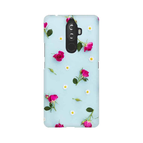 Floral Background Mobile Cover For Lenovo K8 Note