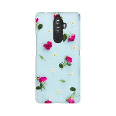 Floral Background Mobile Cover For Lenovo K8 Note