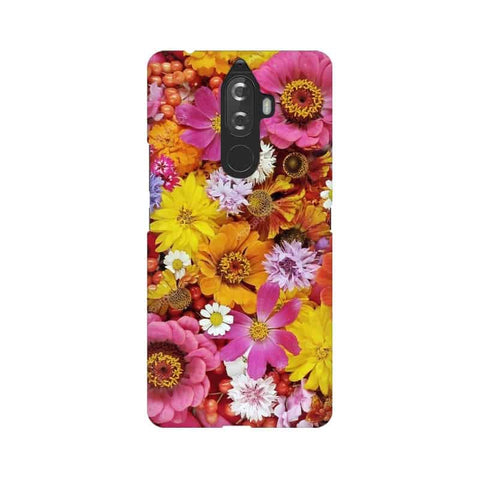 Colorful Flowers Background Mobile Cover For Lenovo K8 Note