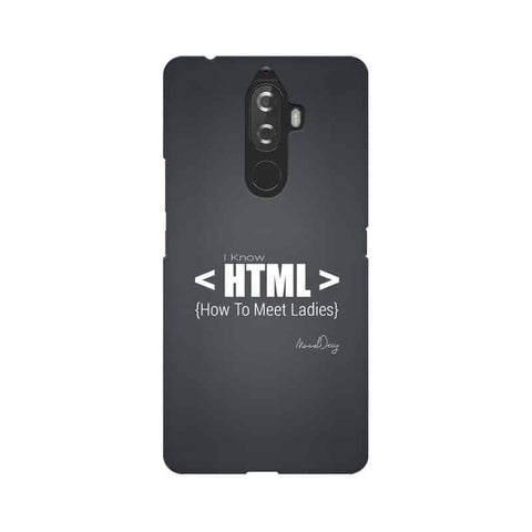 HTML Mobile Cover For Lenovo K8 Note