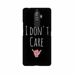 I Don't Care Mobile Cover For Lenovo K8 Note