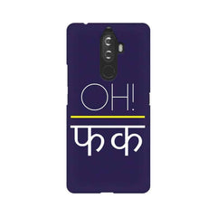 Oh Fuck Wallpaper Mobile Cover For Lenovo K8 Note