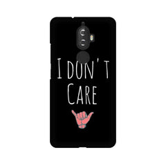 I Don't Care Mobile Cover For Lenovo K8 Plus