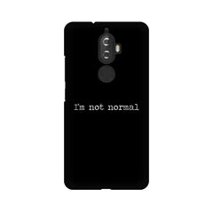 I'm not Normal Mobile Cover For Lenovo K8 Plus