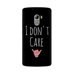 I Don't Care Mobile Cover For Lenovo Vibe K4 Note