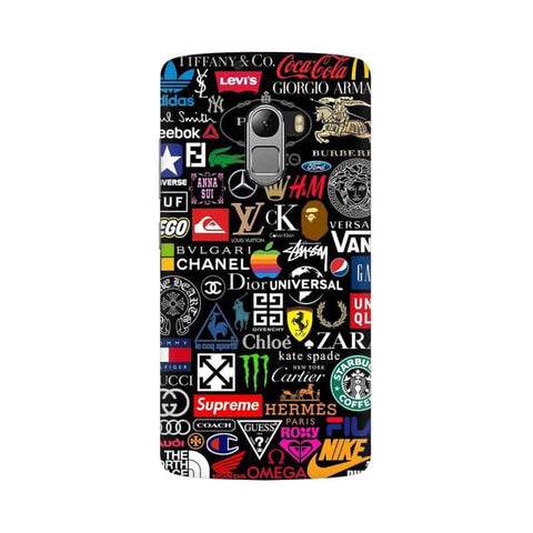 Brands Logo's Mobile Cover For Lenovo Vibe K4 Note