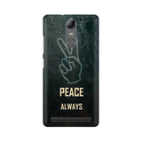 Always Peace Mobile Cover For Lenovo Vibe K5 Note