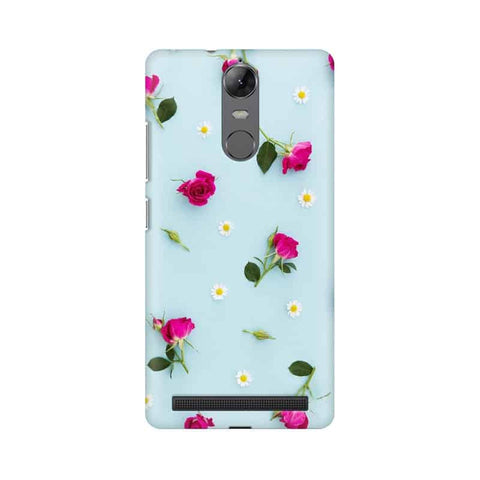 Floral Background Mobile Cover For Lenovo Vibe K5 Note